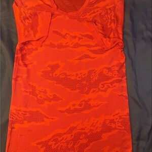 Lululemon Cayenne Red Orange Camo